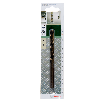 Burghiu Bosch HSS-Co DIN 338, mandrina standard, pentru metal, 10 mm