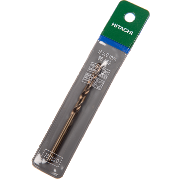 Burghiu Hikoki HSS-Co, mandrina standard, pentru metal, 5 mm