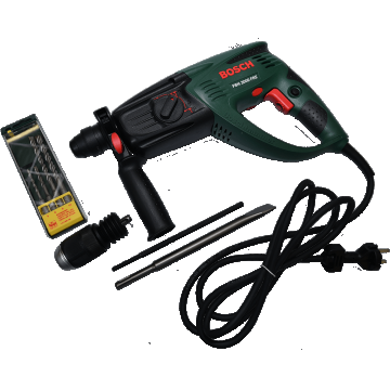 Ciocan rotopercutor Bosch PBH 3000 FRE, 750 W, 1450 RPM, 2.8 J, 26 mm,