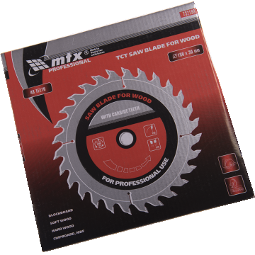 Disc debitare lemn, MTX Professional, 190 х 30 mm, 48 dinti