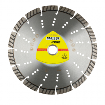 Disc Diamantat pentru beton Klingspor DT 612 UT Supra, 230 x 2.6 x 22.23 mm