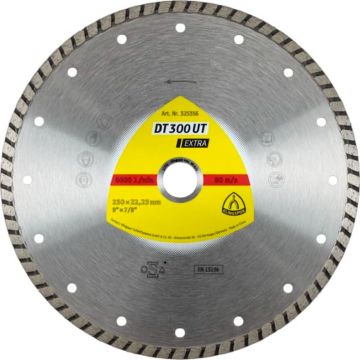 Disc diamantat pentru beton si ceramica Klingspor DT 300 UT Extra, 180 x 2.2 x 22.23 mm