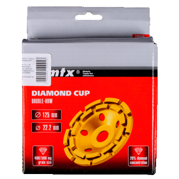 Disc diamantat slefuire beton, MTX Master, 125 x 22, 2 mm