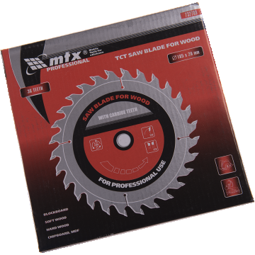 Disc pentru lemn, MTX Professional, 36 dinti, 185 x 20 mm