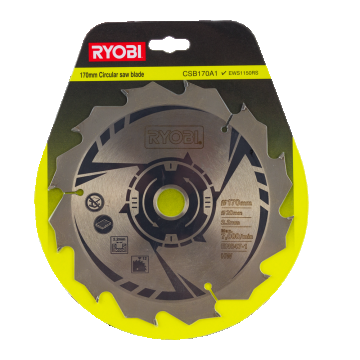 Disc taiere lemn Ryobi, 170 x 20 x 2,2 mm