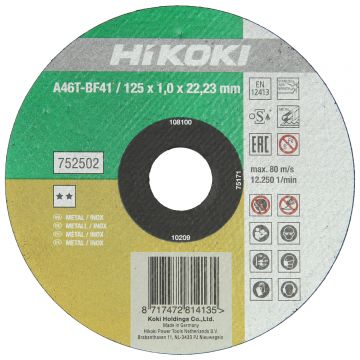 Disc taiere metal Hikoki Hitachi, 230 x 22,2 x 3 mm