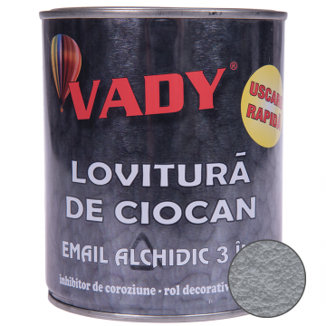 Email alchidic Vady lovitura de ciocan, gri argintiu, 2.5 l