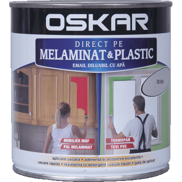 Email Oskar - Direct pe melaminat si plastic silver 0,6L