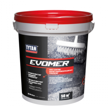 Evomer strat final rapid Tytan, negru, pensulabil, 18 kg
