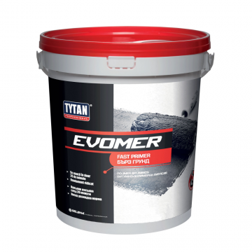 Evomer strat final rapid Tytan, negru, pensulabil, 9 kg