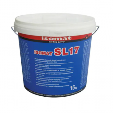 Hidroizolatie lichida Isomat SL-17, gri, 15 kg