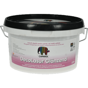 Lazura lucioasa Capadecor DecoLasur Glanzend, 1,25L