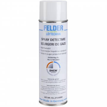 Spray detectare scurgeri gaz Felder, 400 ml