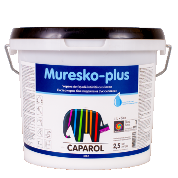 Baza de colorare Caparol Muresko Plus B1, exterior, alb, 2.5 l