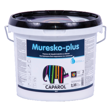 Baza de colorare Caparol Muresko Plus B3, exterior, alb, 2.35 l