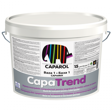 Baza de colorare Caparol Capatrend B1, interior, alb, 15 l