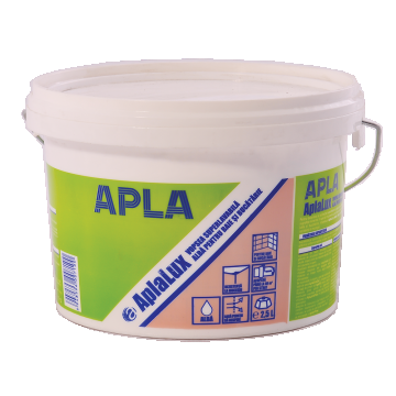 Vopsea superlavabila antimucegai Aplalux, interior, baie si bucatarie, alb, 2.5 l