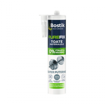 Adeziv universal pentru constructii usoare Bostik Purefix Super Puternic, 290 ml