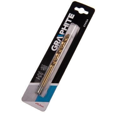 Burghie Graphite, HSS-TiN, pentru metal, 10 mm