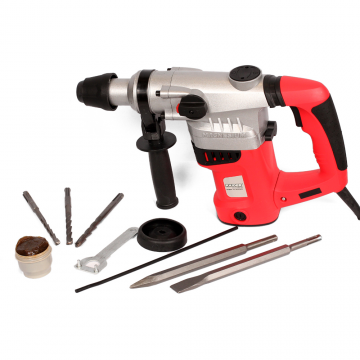 Ciocan rotopercutor Raider RD-HD04, 850 W, SDS+, beton-metal-lemn