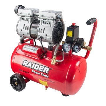 Compresor aer Raider RD-AC07, 1440 rpm, 8 bar, 24 L Compresor aer Raider RD-AC07, 1440 rpm, 8 bar, 24 L