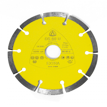 Disc diamantat debitare beton, Klingspor 313634, 125 x 22.23 mm