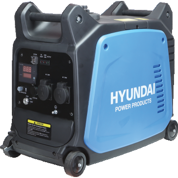 Generator tip inverter Hyundai 3500 XS, 3.5 kW, 2 x 230 V, capacitate rezervor 0.9 l