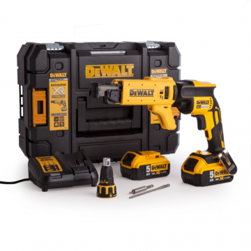 Masina de insurubat DeWALT DCF620P2K cu banda 18V 5.0Ah