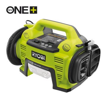 Pompa umflat Ryobi R18I‐0, afisaj digital, functie dubla umflare/dezumflare, 18 V