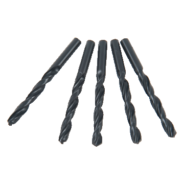 Set 5 burghie Top Tools, Hss 60H4A0, pentru metal, 10 mm