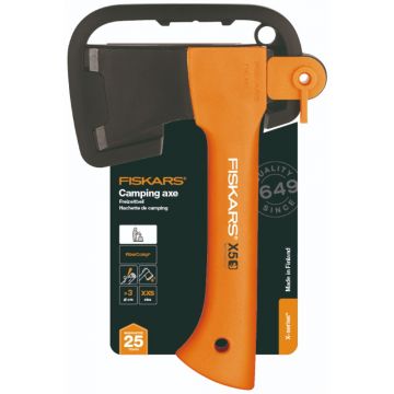 Topor pentru camping FISKARS X5 - XXS, 262 mm, 570 g