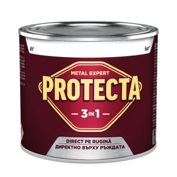 Vopsea alchidica/email Protecta 3 in 1, alb, interior/exterior, 2,5 L