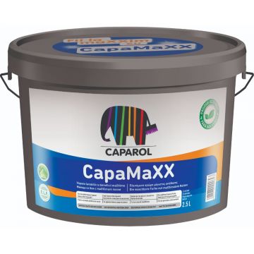 Vopsea lavabila interior Caparol Capamaxx, alb, 2.5 l