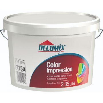 Vopsea pentru interior, Decomix Color Impression, Baza Intens, 2.35 l