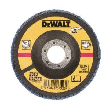 Disc lamelar DeWALT DT3310 pentru metal 125x22mm 80gr