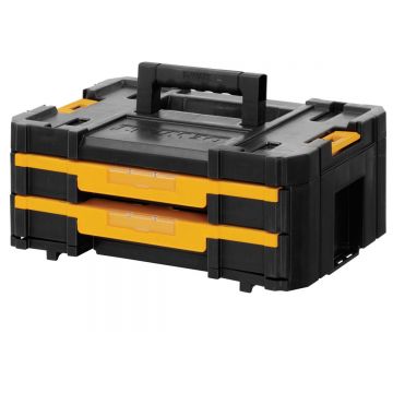 Organizator TSTAK IV Cu 2 Sertare Prevazute Cu Separatoare Ajustabile DeWalt DWST1-70706