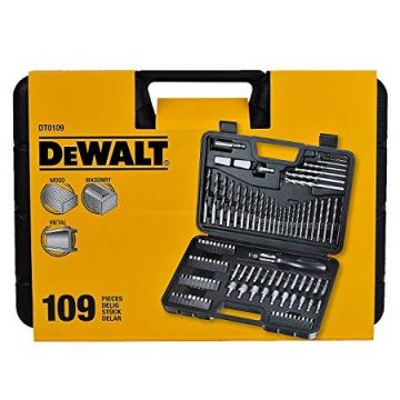 Set 109 accesorii gaurire si insurubare Dewalt - DT0109