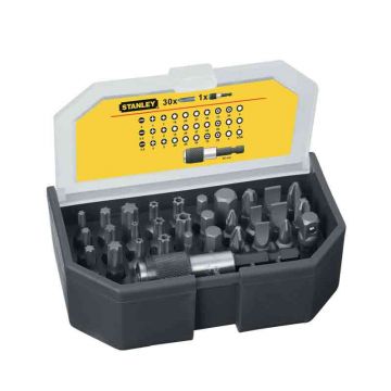 Set de 31 de varfuri 1/4'' (25 mm) Stanley - 13-903