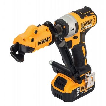 Set DeWalt: Masina De Insurubat Cu Impact DCF887P2 + Atasament Foarfeca DT70620