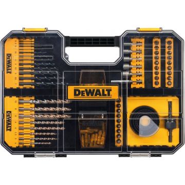 Set insurubare si gaurire 100 accesorii compatibil TSTAK DeWalt - DT71569