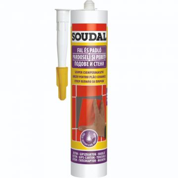 Adeziv pentru placi ceramice Soudal 24A, 280 ml