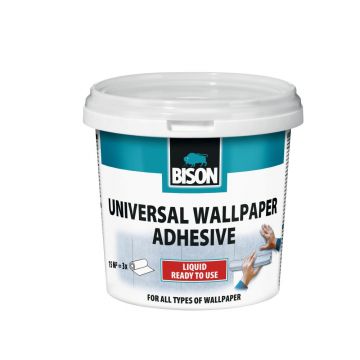 Adeziv pentru tapet universal Bison, alb, 2.5 kg