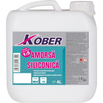 Amorsa siliconata Kober G7110-P4L, 4 L