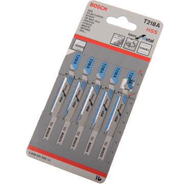 Set cinci panze pentru ferastrau vertical pentru metal, 92 mm, 1,1-1,5 mm