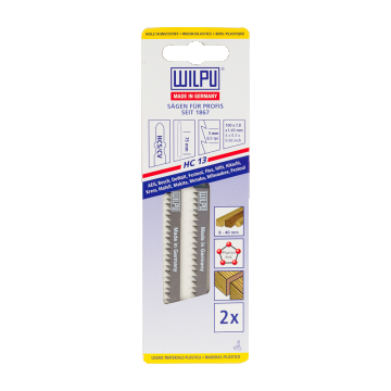 Set doua lame pentru fierastrau Wilpu, 100 x 3.0 mm