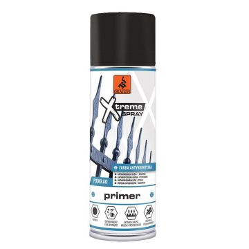 Vopsea spray anticoroziv pentru otel si fonta Dragon Xtreme, negru RAL 9011, mat, interior/exterior, 400 ml