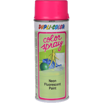 Vopsea spray neon universala Dupli-Color, roz, mat, interior/exterior, 400 ml