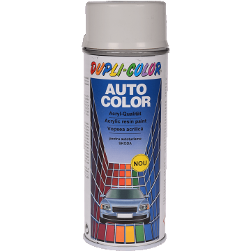 Vopsea spray pentru autoturisme Skoda Dupli-Color, alb candy, lucios, exterior, 400 ml