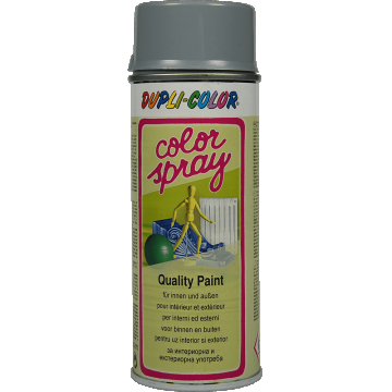 Vopsea spray universala Dupli-Color, argintiu RAL 7001, mat, interior/exterior, 400 ml