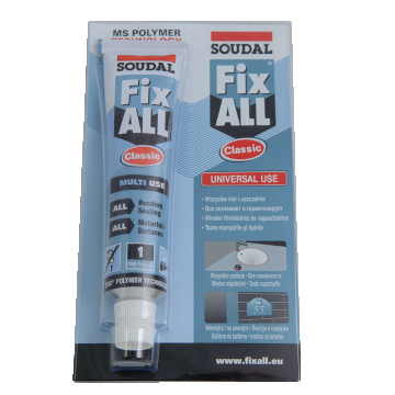 Adeziv izolant Soudal Fix All Classic alb, 80 ml